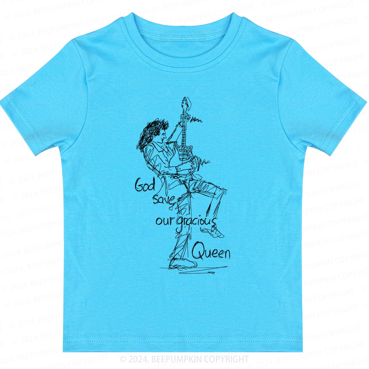 Rock Man Art Toddler&Kids Tees 8
