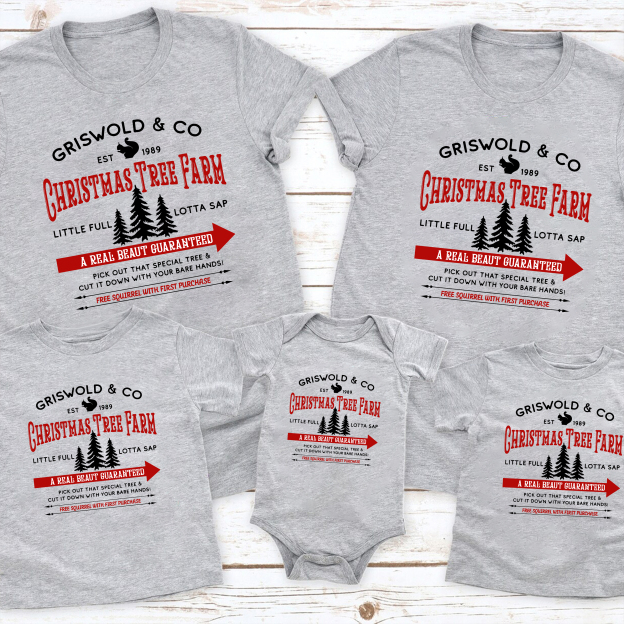 Christmas Tree Farm Family Matching Shirt