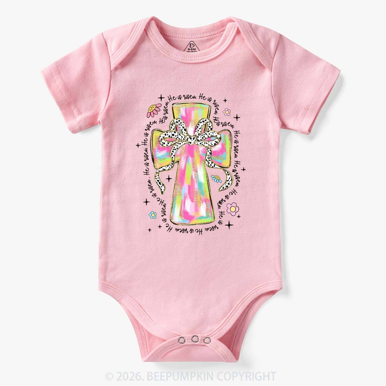 Pastel Easter Christian Baby Bodysuit