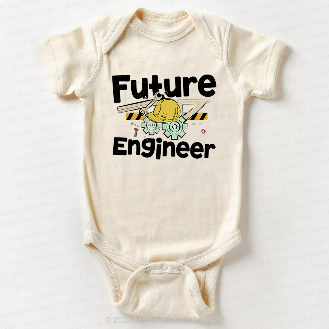 Mechanical Future Engineer Bodysuit For Baby