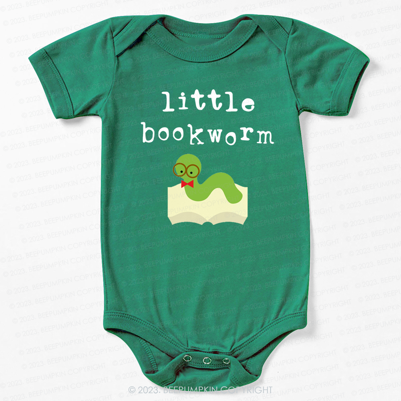 Little Bookworm Book Lovers Bodysuit For Baby
