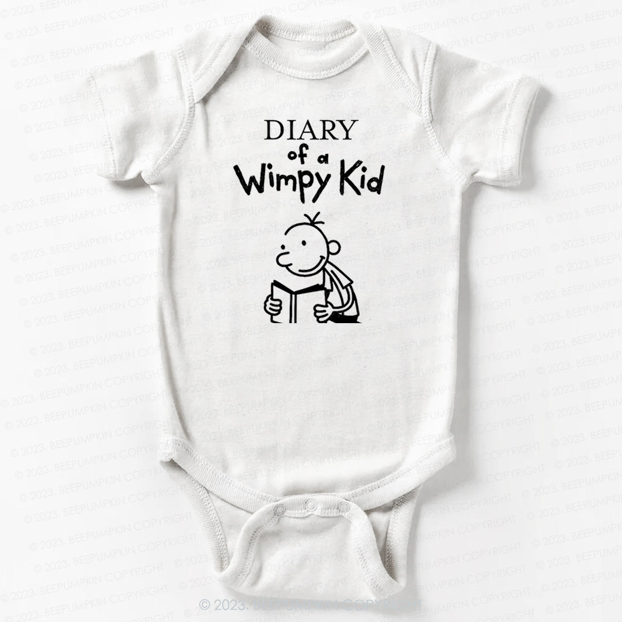Diary Of A Wimpy World Book Day Bodysuit For Baby