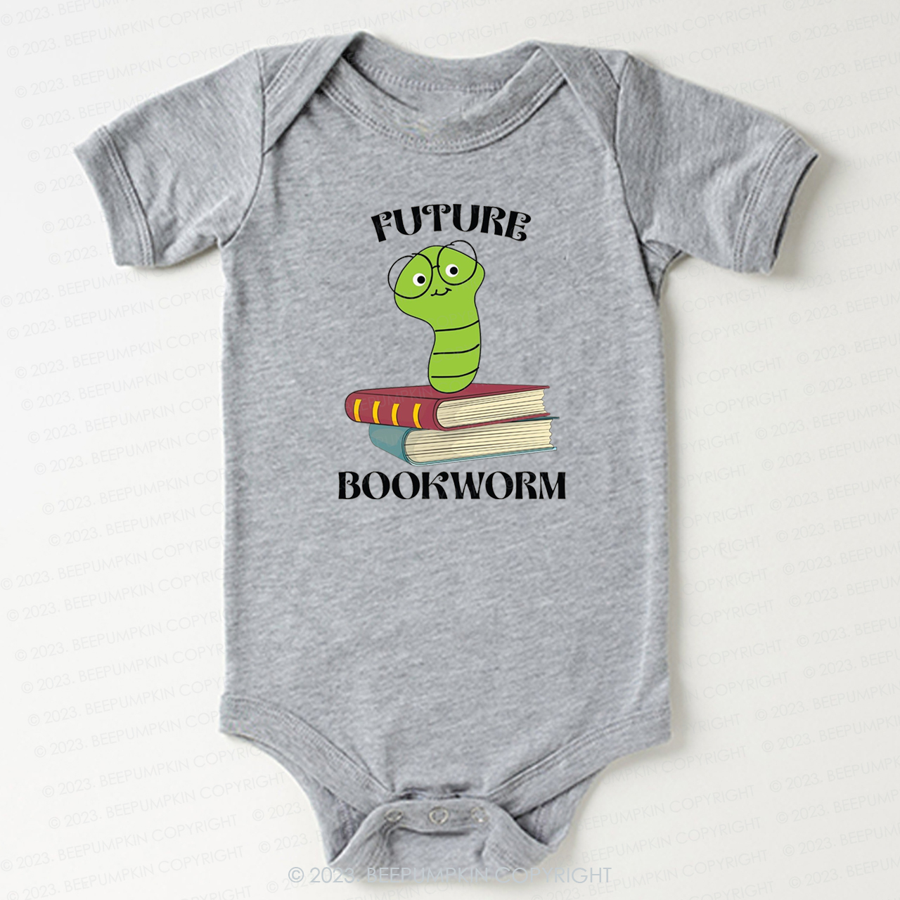 Future Bookworm Librarian Bodysuit For Baby