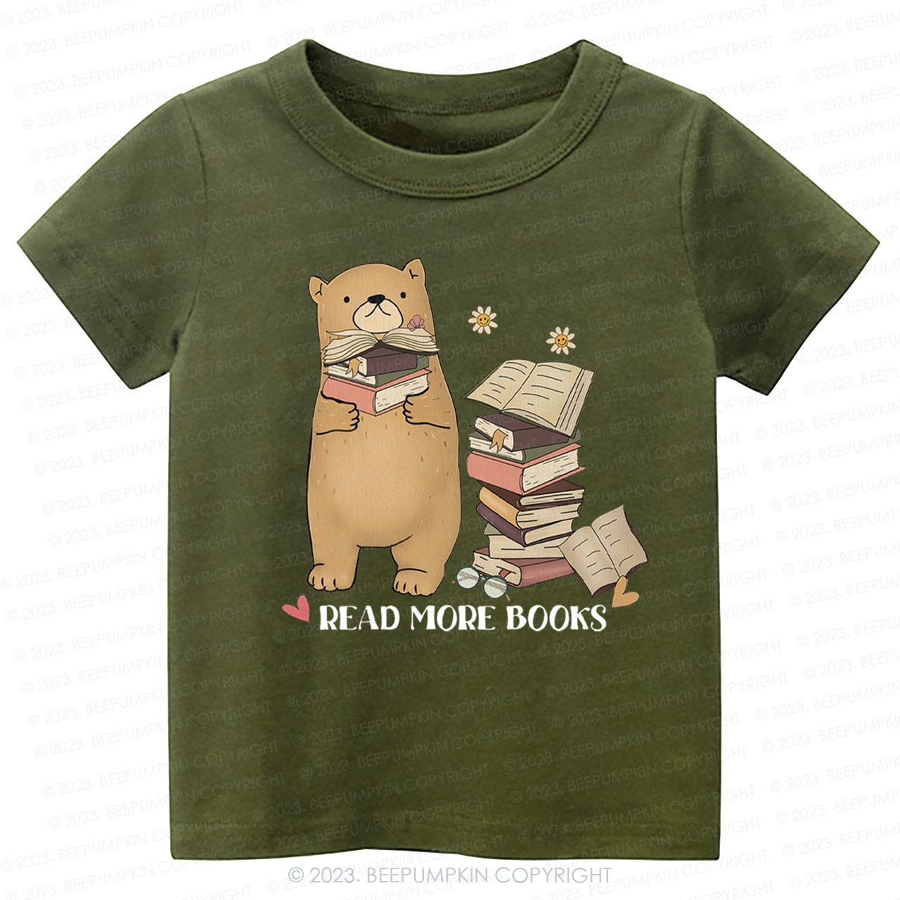 Book Lover Teddy Bear Retro Kids Shirt