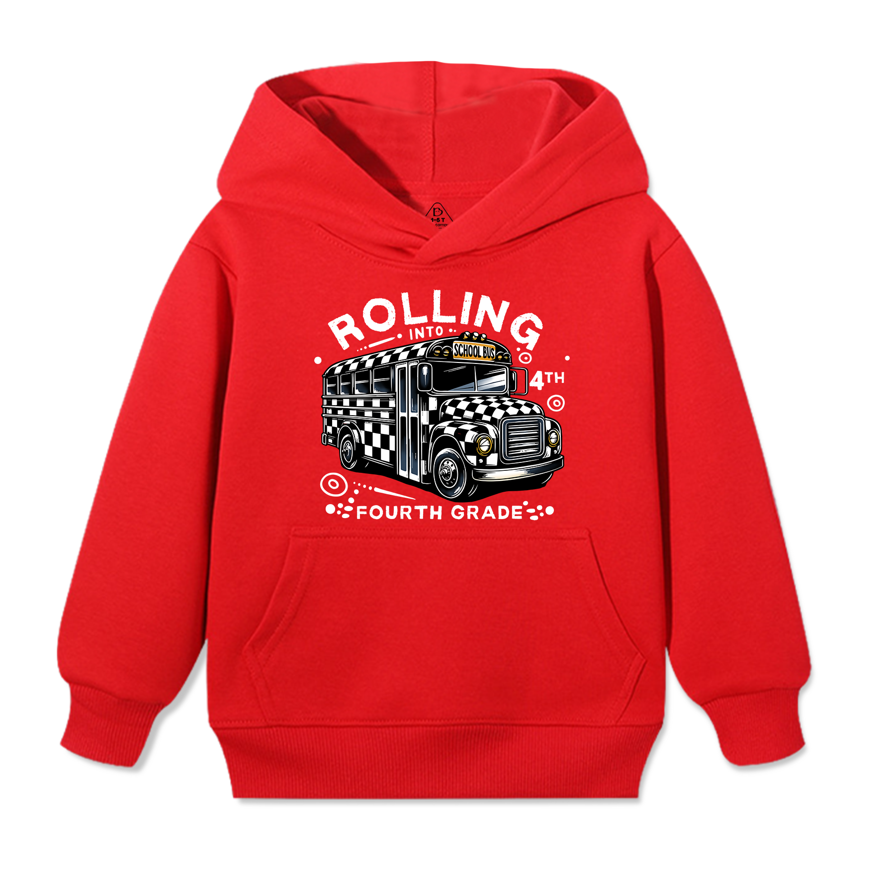 Personalized Boys First Day Of School Kid's Hoodies Beepumpkin