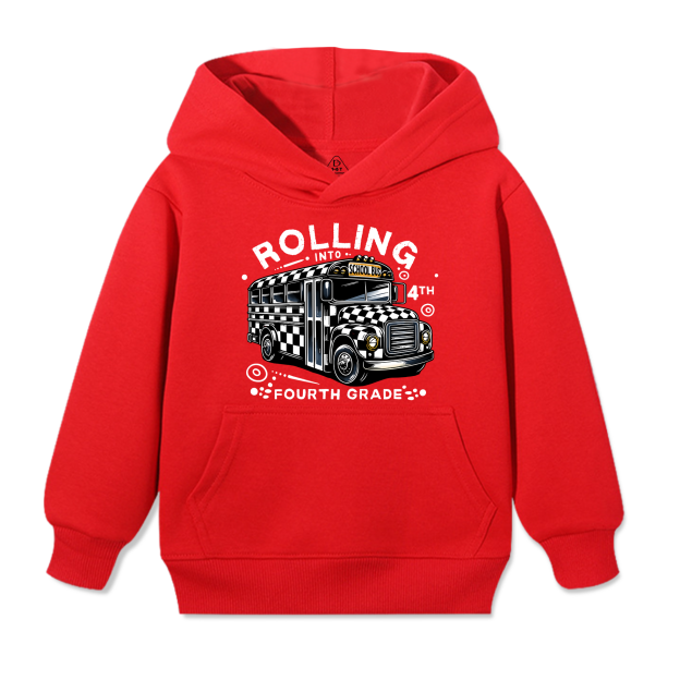 Personalized Boys First Day Of School Kid's Hoodies Beepumpkin