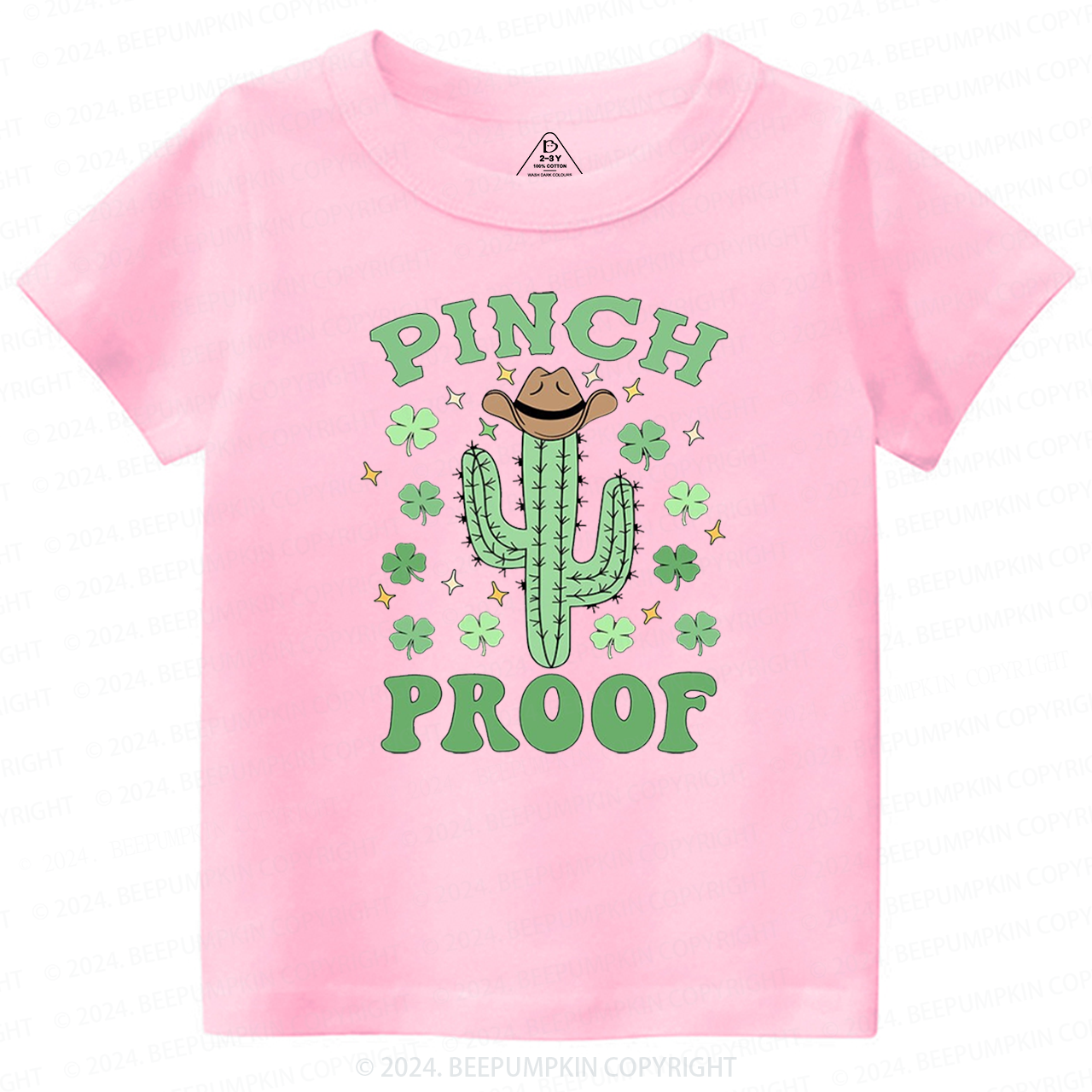 Pinch Proof St Patrick's Day Baby Toddler&Kids Tees Beepumpkin