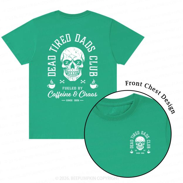 Personalized Dead Tired Dads Club T-Shirts