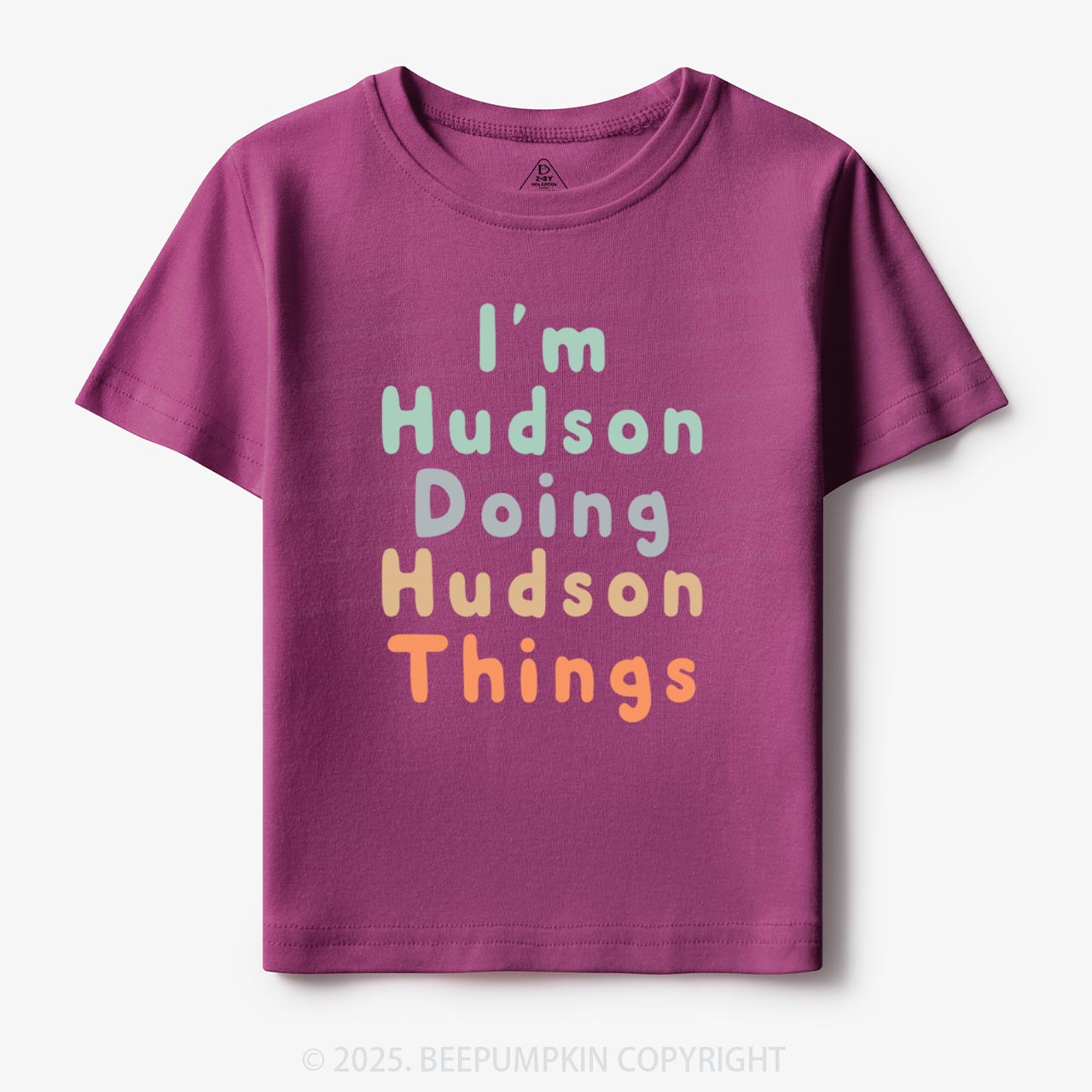 Personalized Doing My Things Toddler&Kid's Tees Beepumpkin