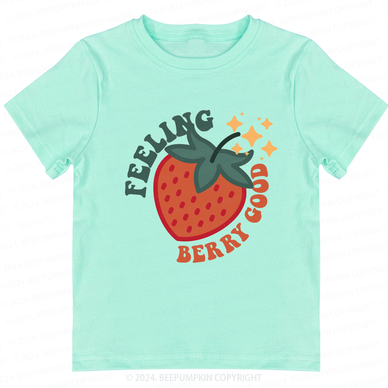 Cute Strawberry Toddler&Kids Tees 
