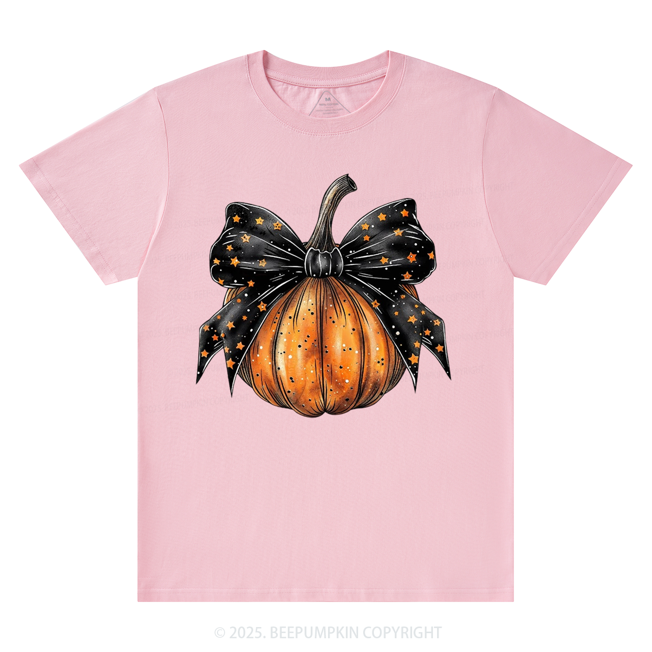 Stars Bow Halloween T-Shirts Beepumpkin