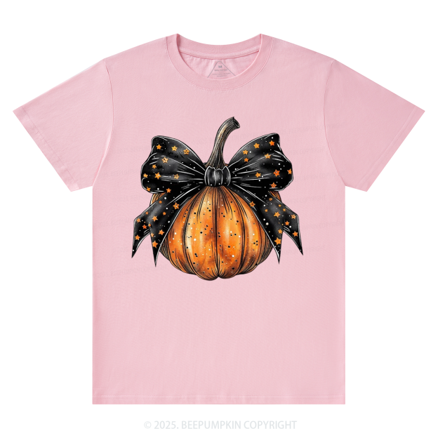 Stars Bow Halloween T-Shirts Beepumpkin