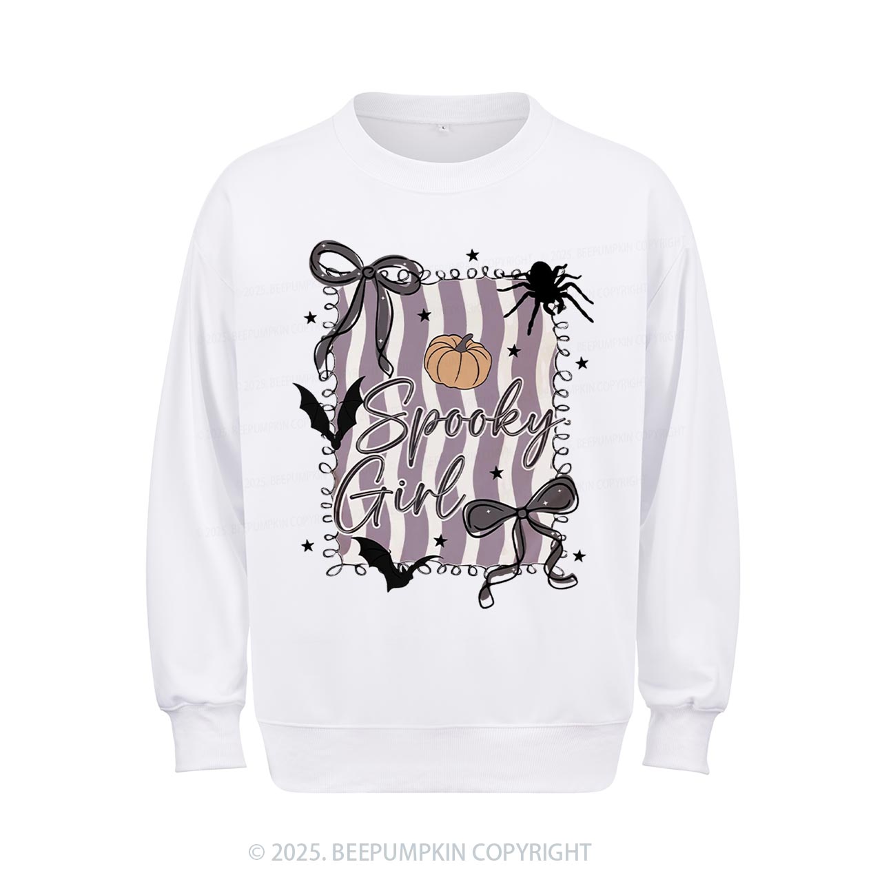 Halloween Spooky Girl Sweatshirt Beepumpkin