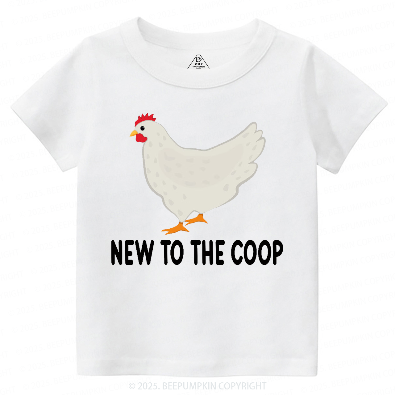 New To The Coop Toddler&Kid's Tees Beepumpkin