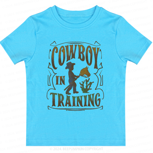 Cowboy In Training Toddler&Kids Tees 