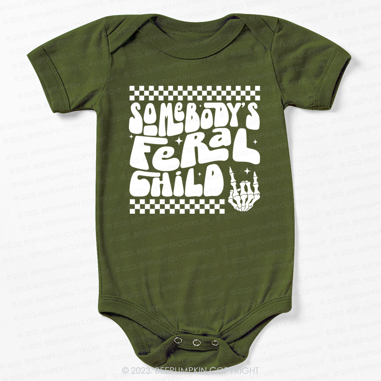 Somebody's Feral Child Bodysuit For Baby