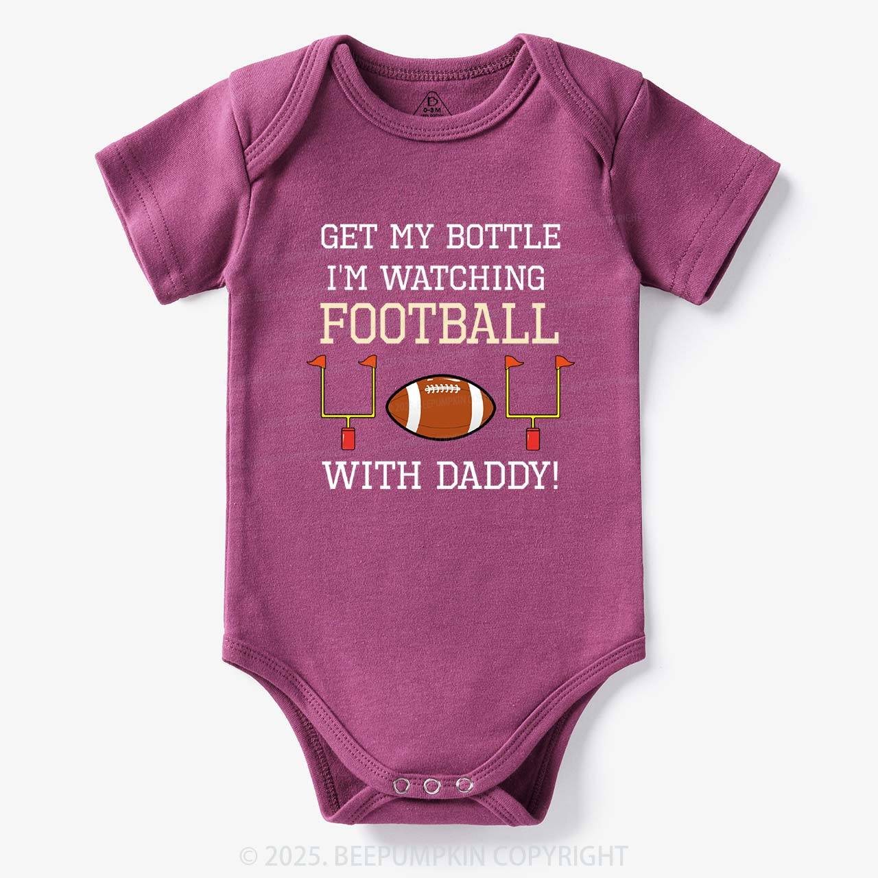  Football With Daddy Bodysuit Beepumpkin