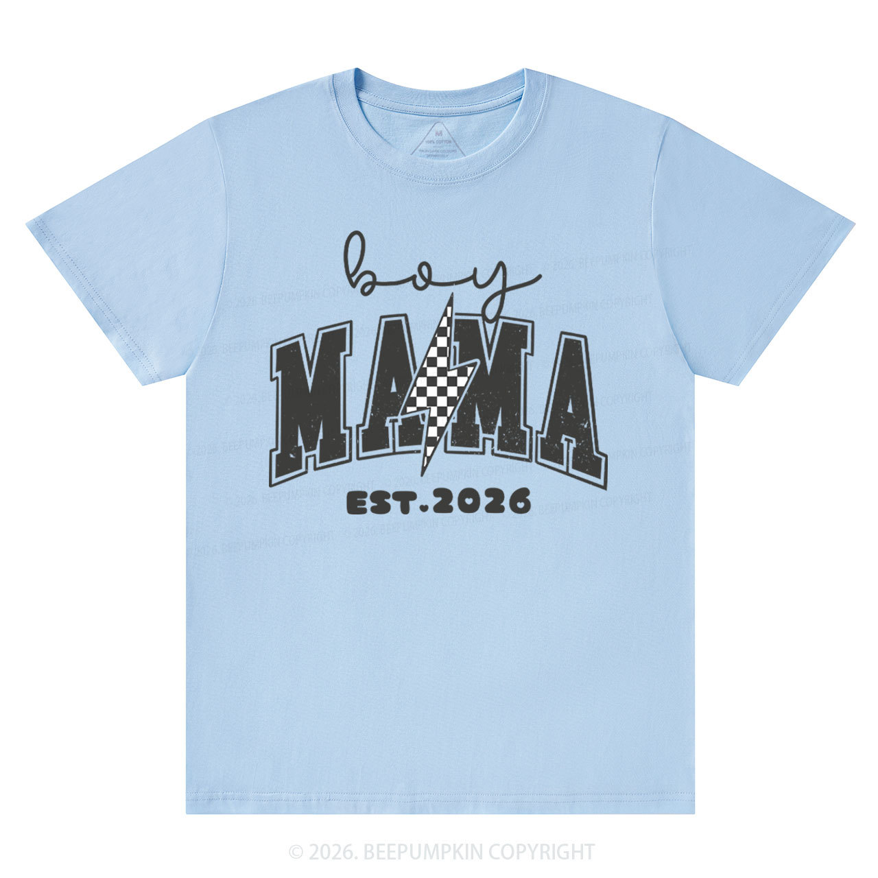 Personalized Boy Mama Est Date T-Shirts