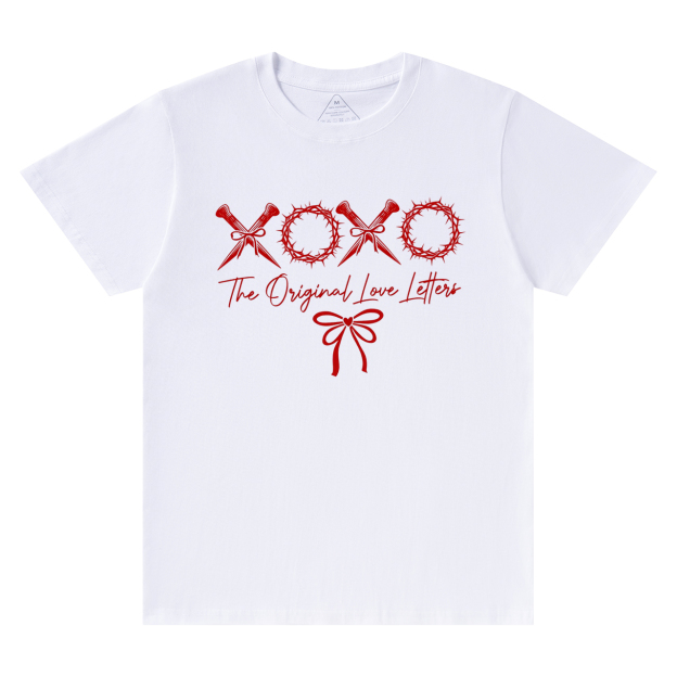 XOXO The Original Love Letters Valentine's Day T-Shirts Beepumpkin