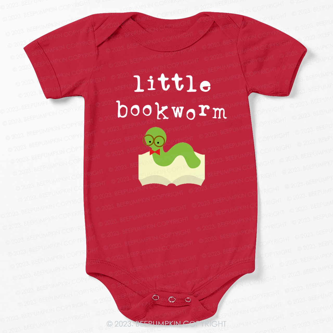 Little Bookworm Book Lovers Bodysuit For Baby