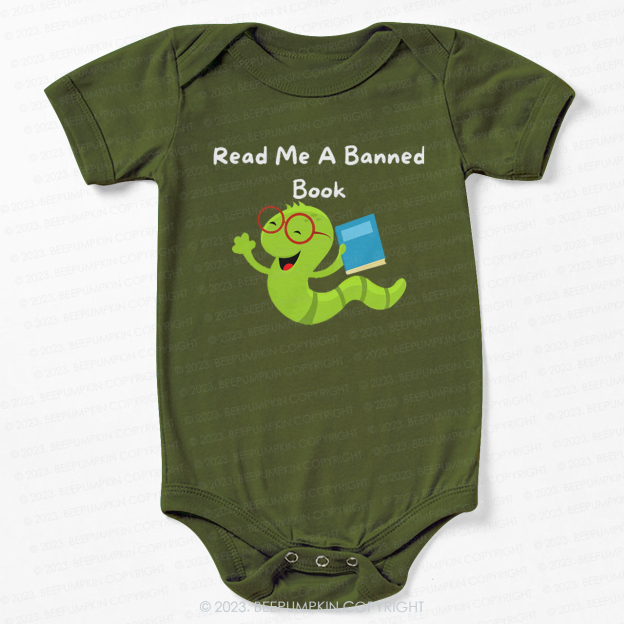Read Me A Banned Book Bodysuit For Baby