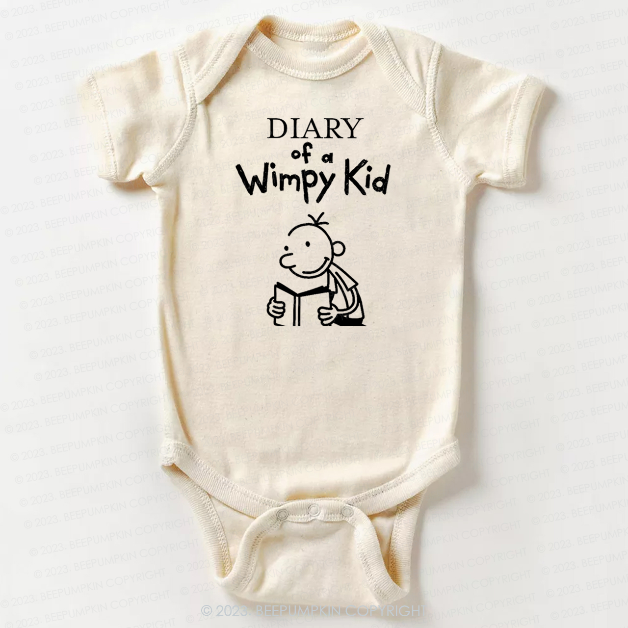 Diary Of A Wimpy World Book Day Bodysuit For Baby
