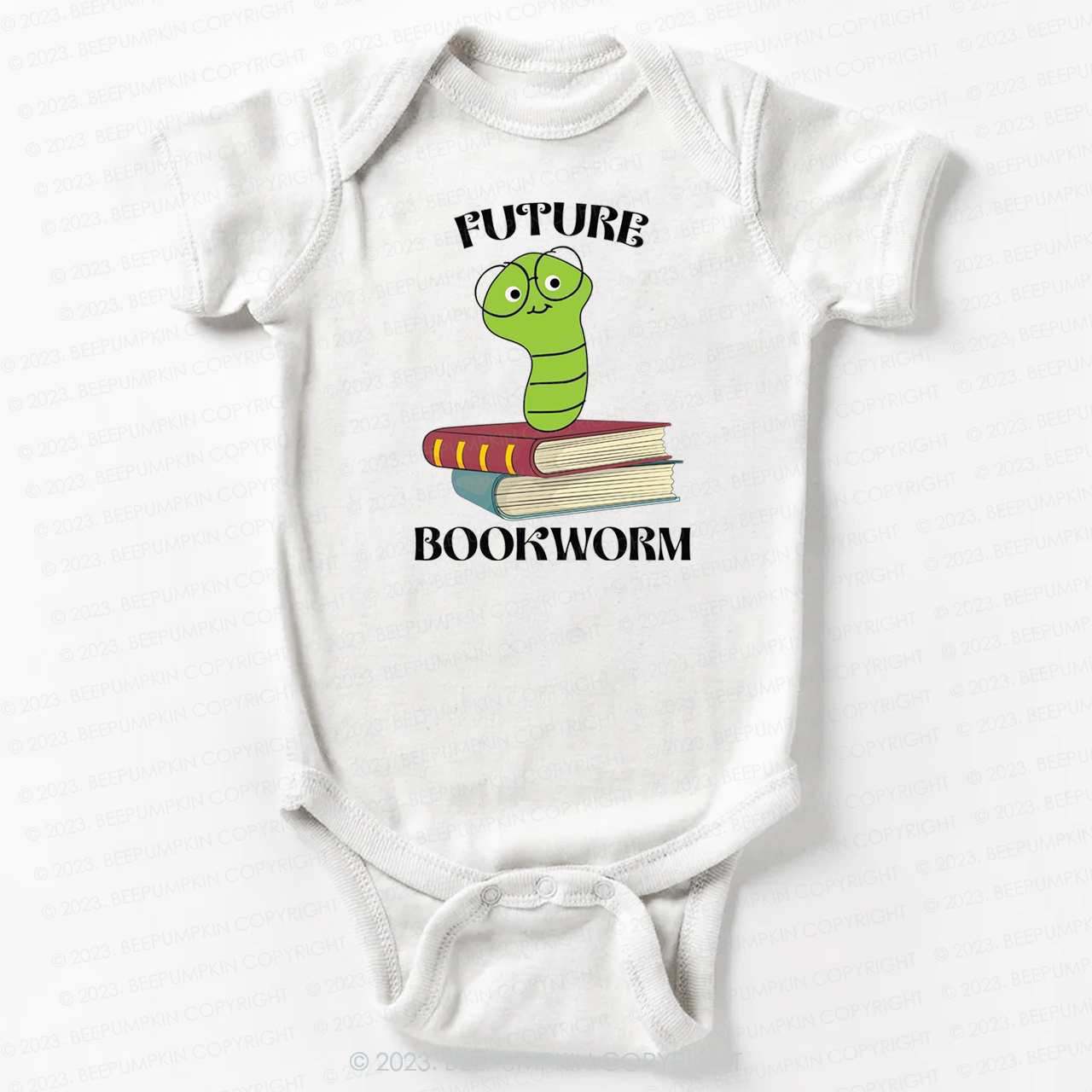 Future Bookworm Librarian Bodysuit For Baby