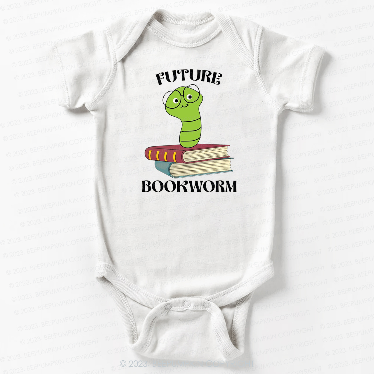 Future Bookworm Librarian Bodysuit For Baby