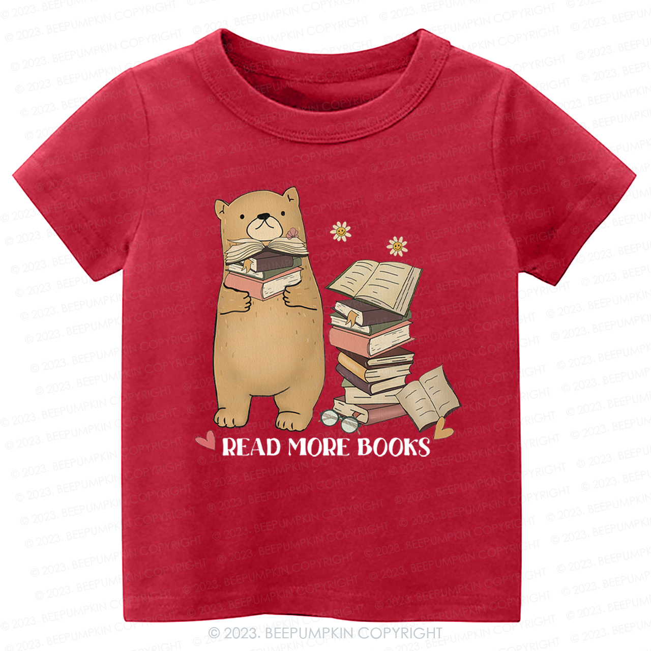 Book Lover Teddy Bear Retro Kids Shirt