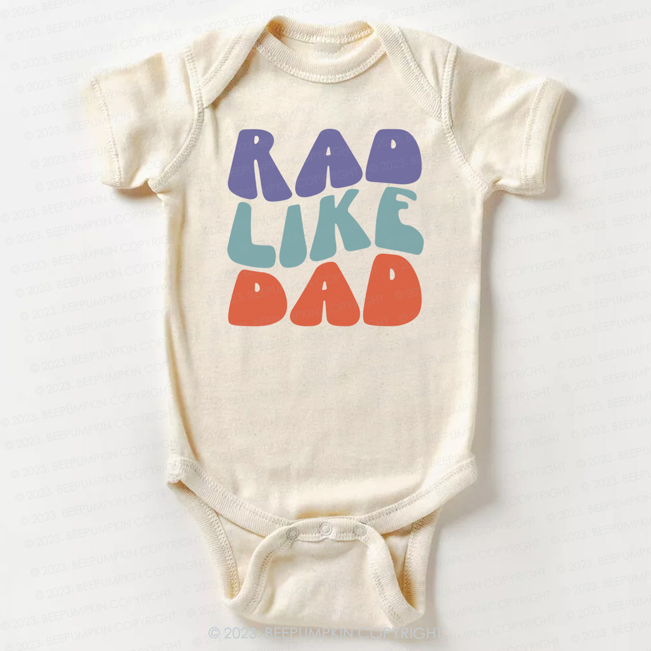 Rad Like Dad Love My Dad Bodysuit For Baby
