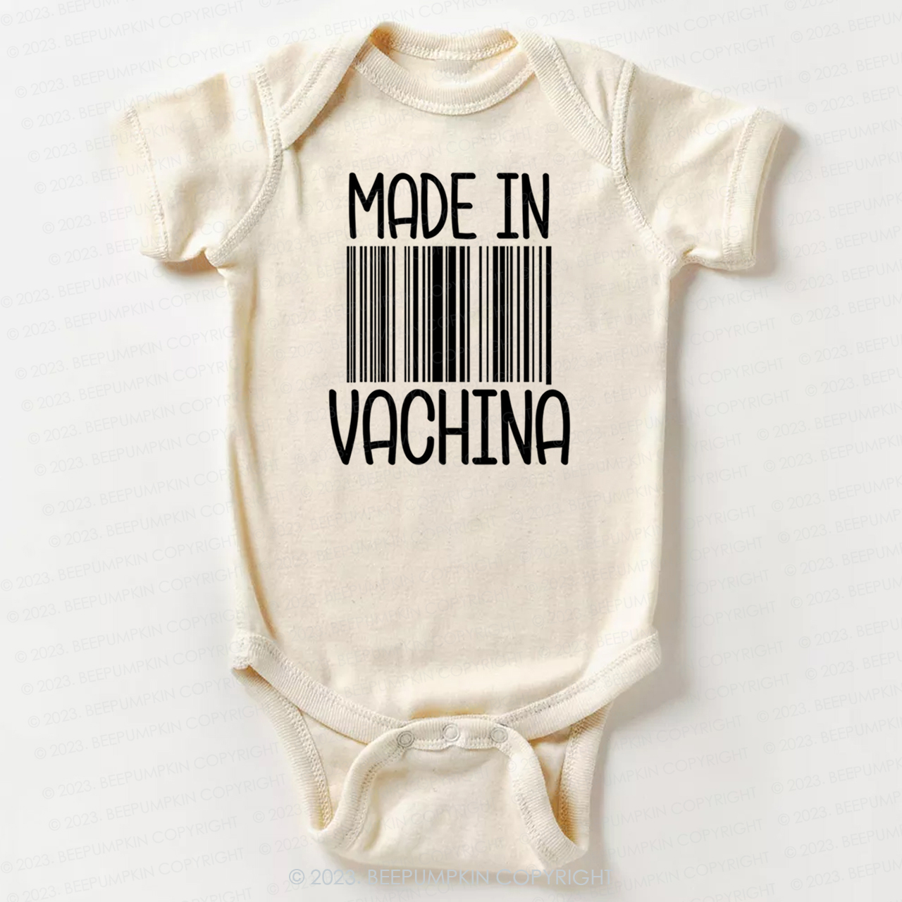 Funny Made In Vachina Bodysuit For Baby