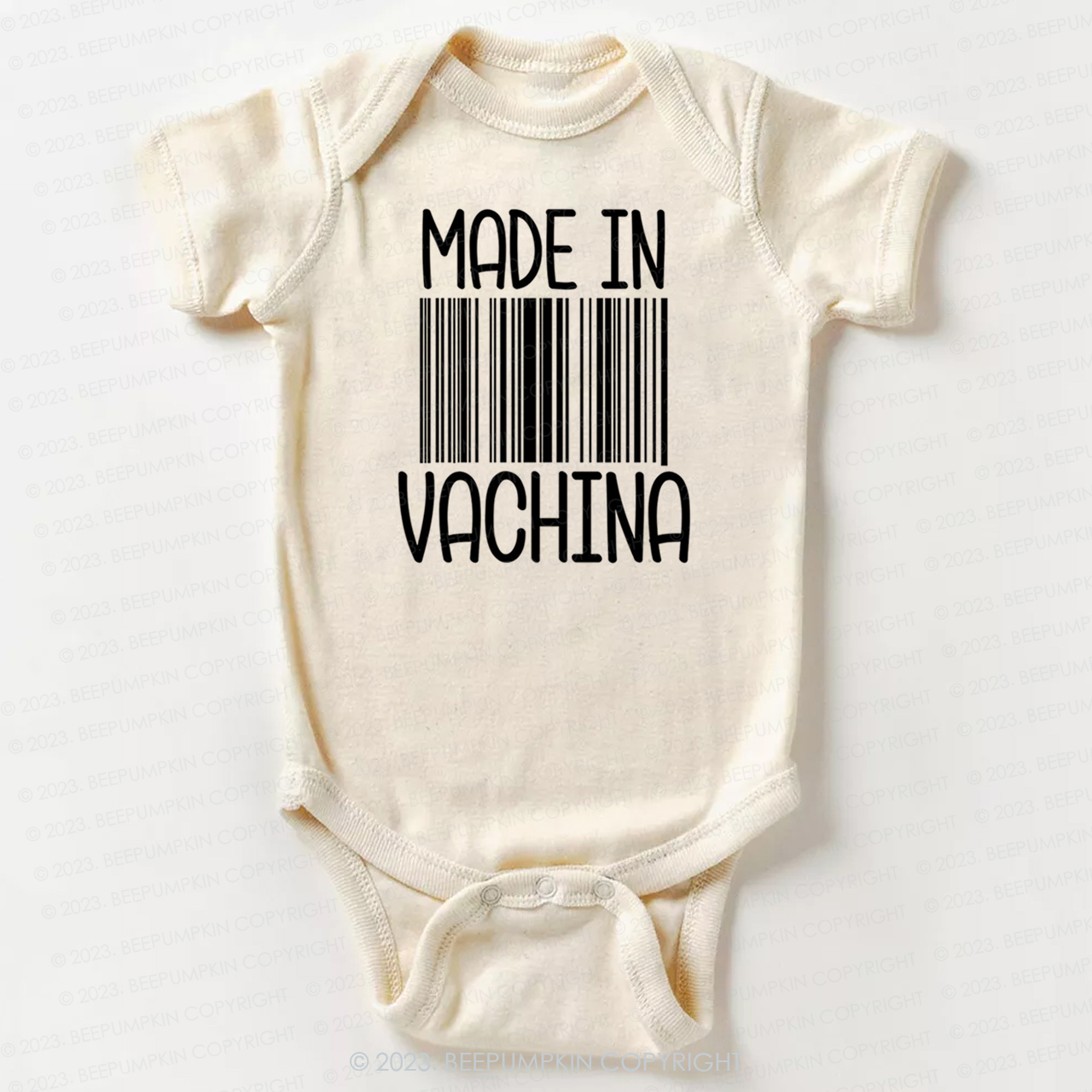 Funny Made In Vachina Bodysuit For Baby 7 Sale-Beepumpkin™