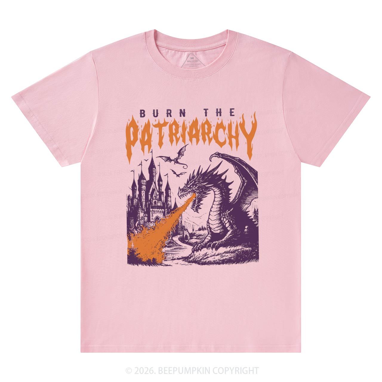 Vintage 90s Feminism Dragon T-Shirts Beepumpkin