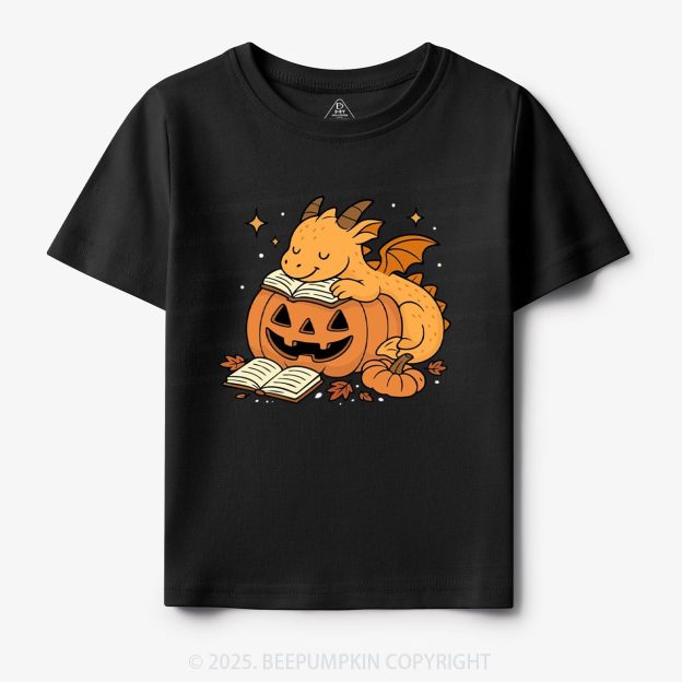 Sleeping Pumpkin Dragon Toddler&Kid's Tees Beepumpkin
