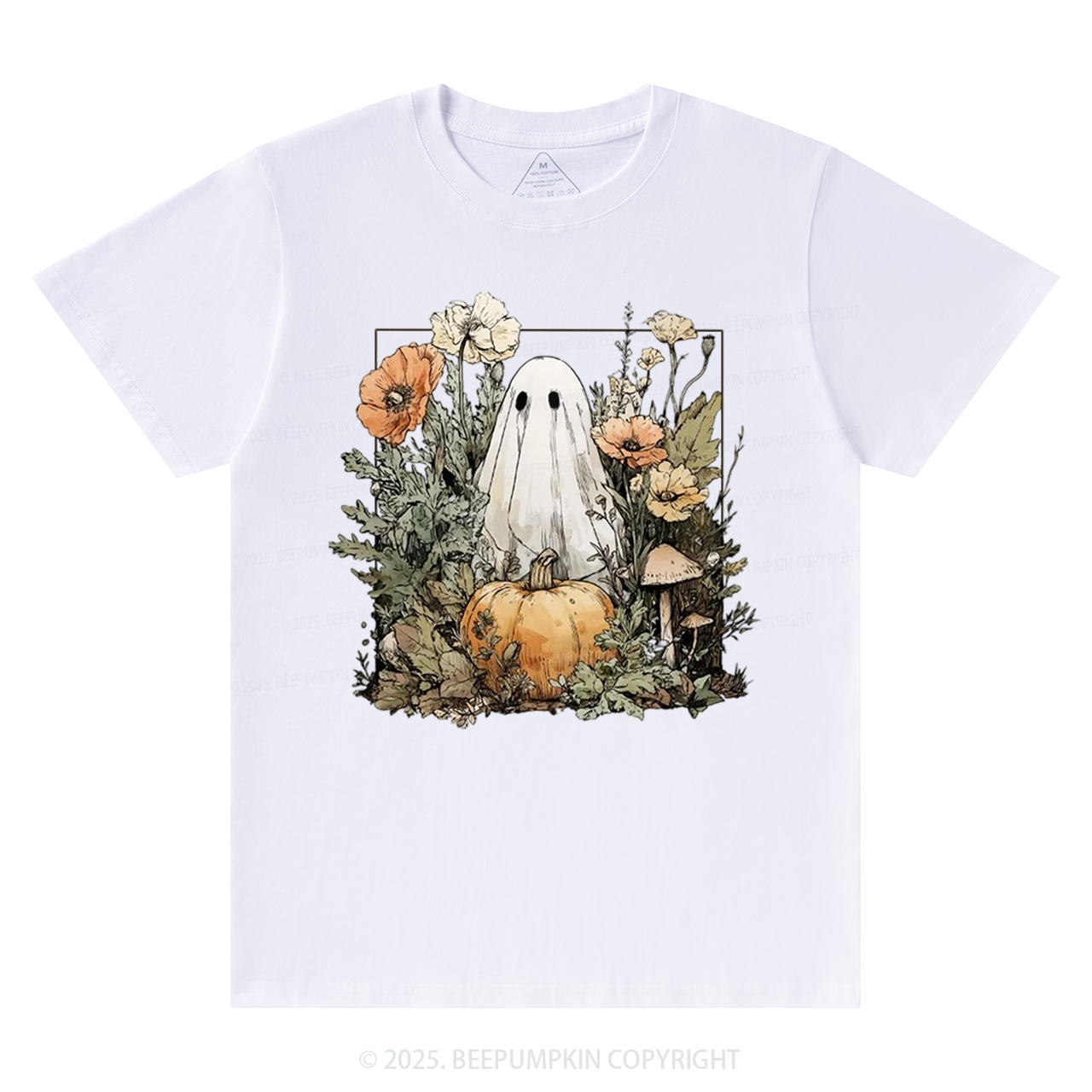 Halloween Fall Ghost T-Shirts Beepumpkin