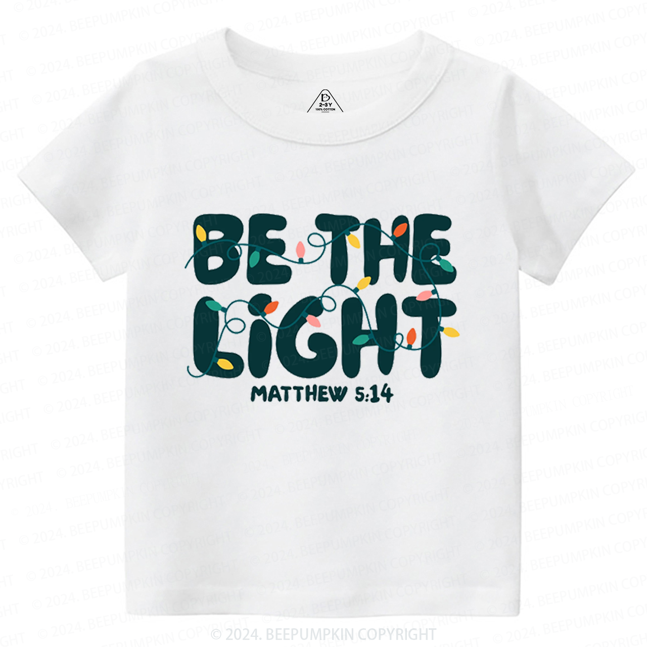 Be the Light Christmas Toddler&Kids Tees 
