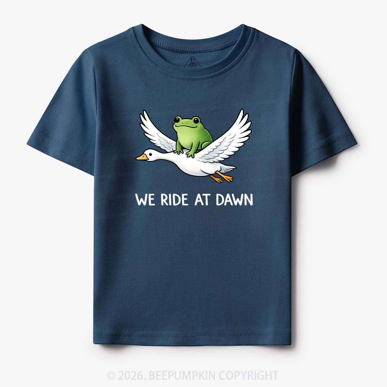 We Ride at Dawn Toddler&Kid's Tees