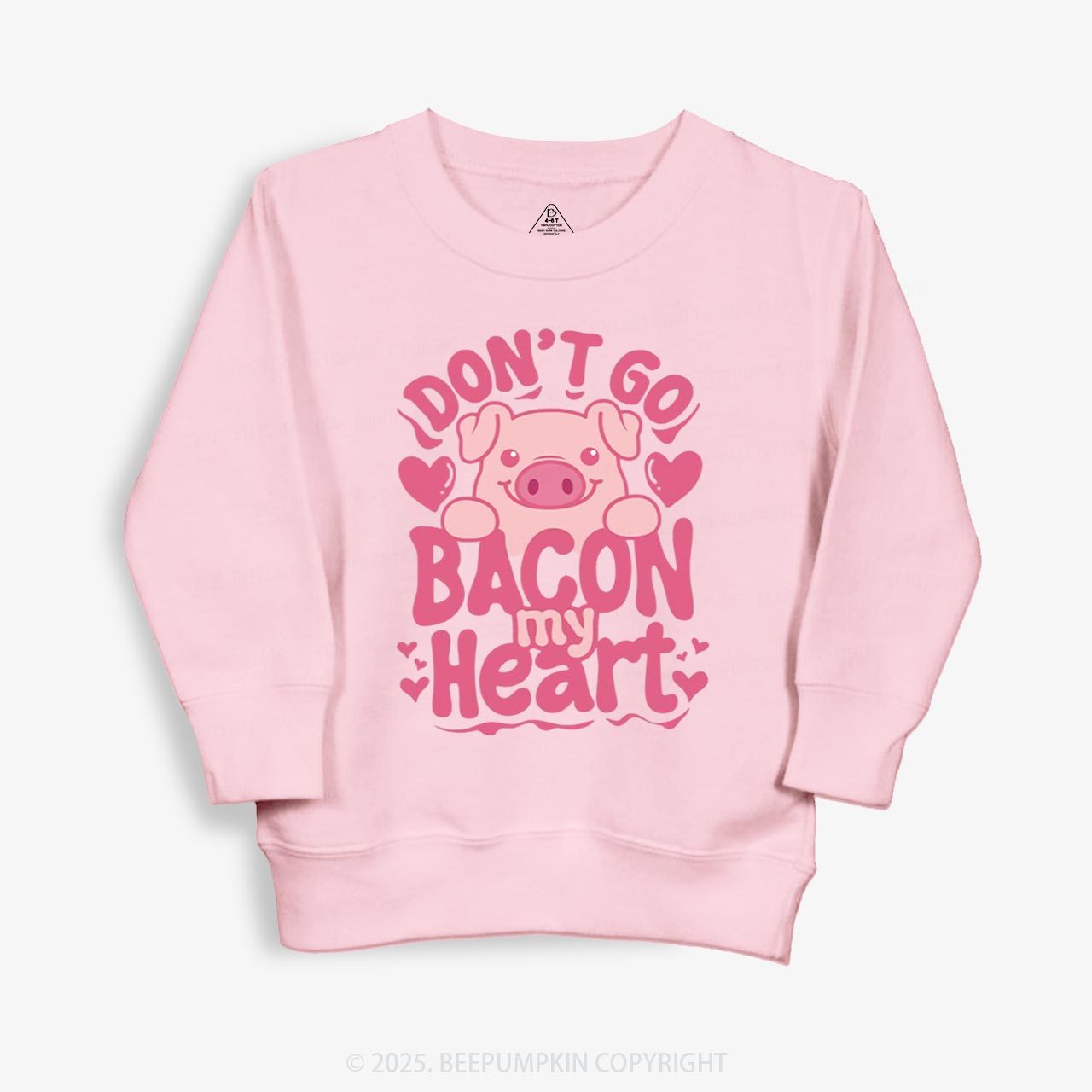 Don't Go Bacon My Heart Kid's Sweatshirt
