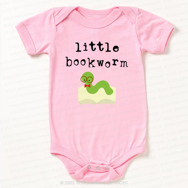 Little Bookworm Book Lovers Bodysuit For Baby