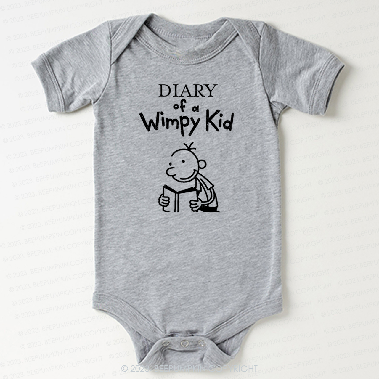 Diary Of A Wimpy World Book Day Bodysuit For Baby