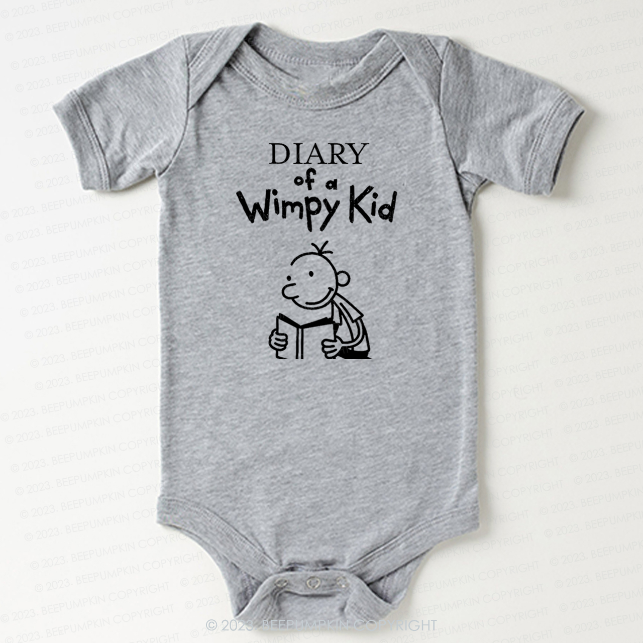 Diary Of A Wimpy World Book Day Bodysuit For Baby