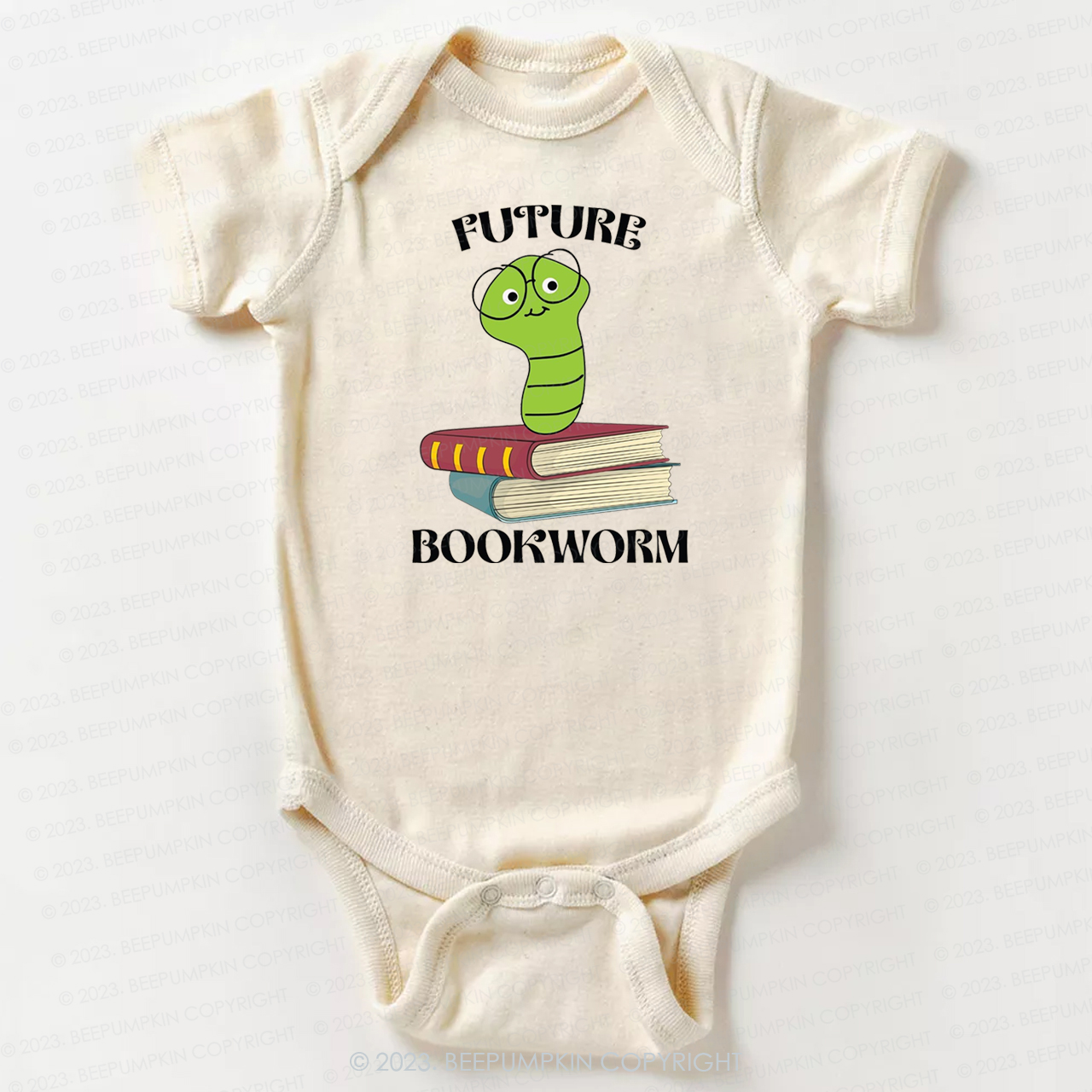 Future Bookworm Librarian Bodysuit For Baby