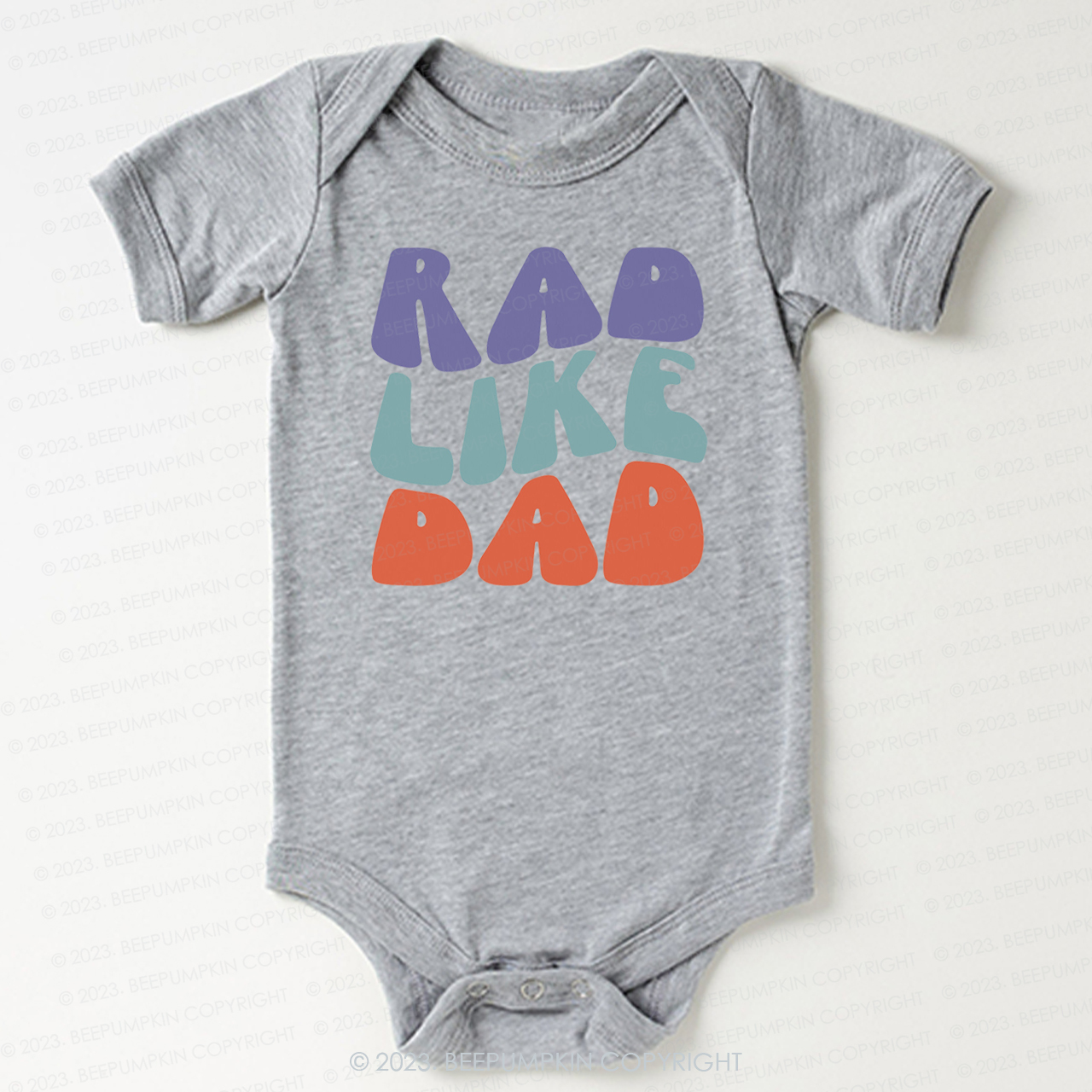Rad Like Dad Love My Dad Bodysuit For Baby