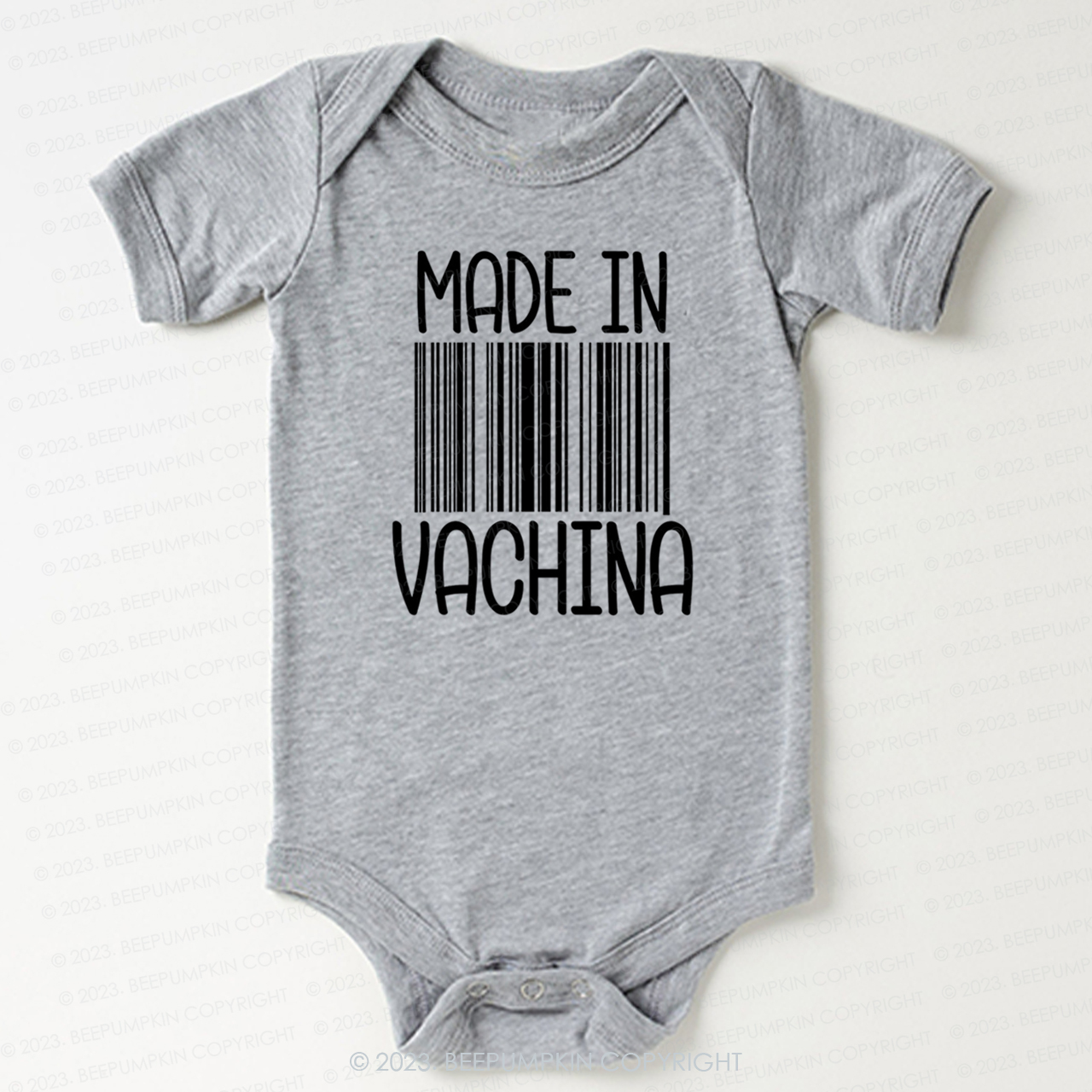 Funny Made In Vachina Bodysuit For Baby