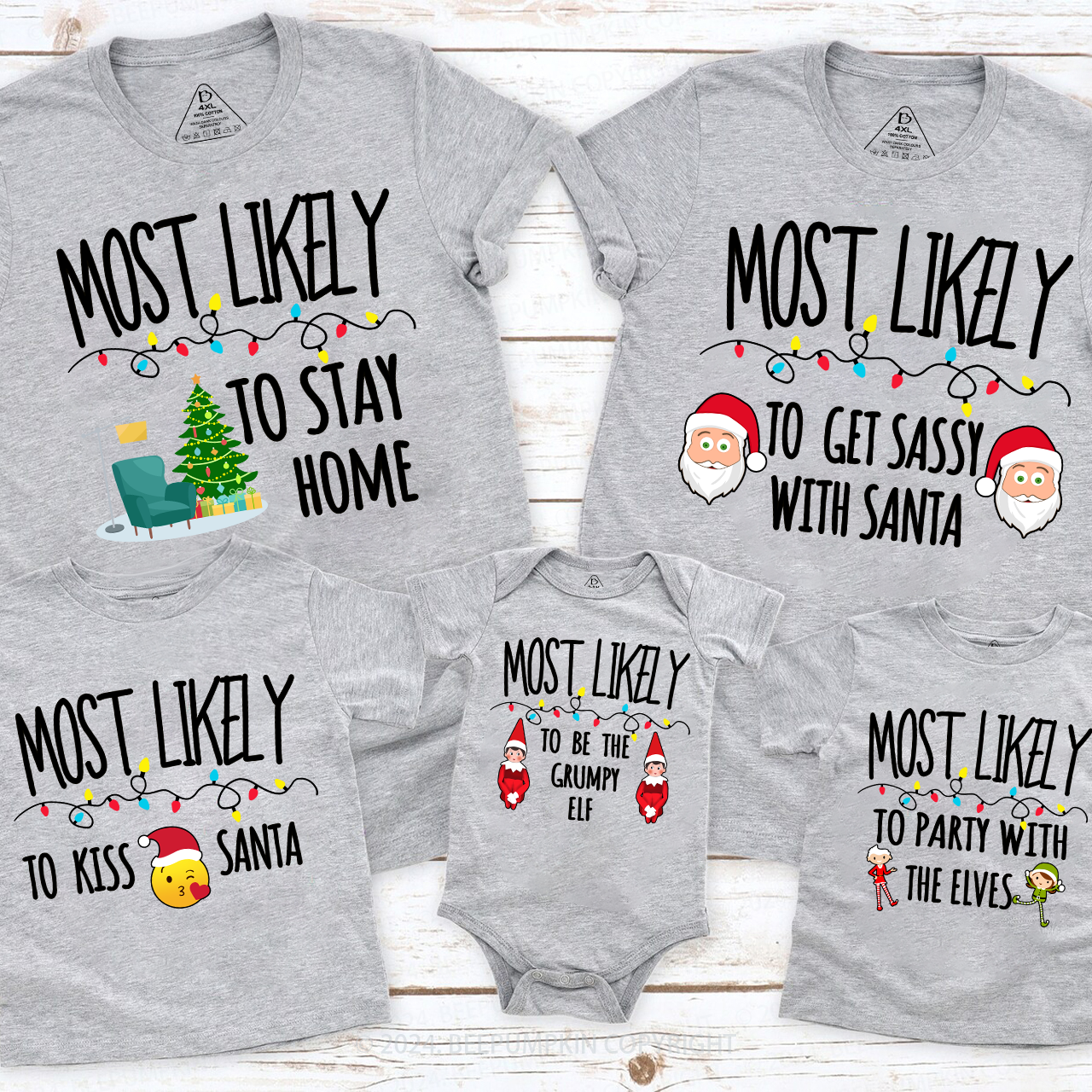 Emoticons Most Likely To Funny Christmas Shirt For Family Beepumpkin