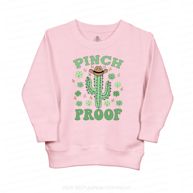 Pinch Proof St Patrick's Day Kids Sweatshirt