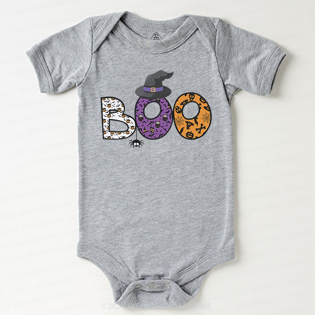 Halloween Spooky BOO Baby Bodysuits 