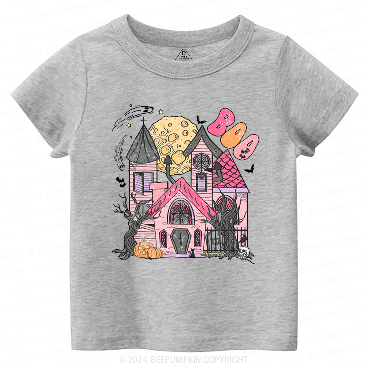 Haunted House Halloween Toddler&Kids Tees 
