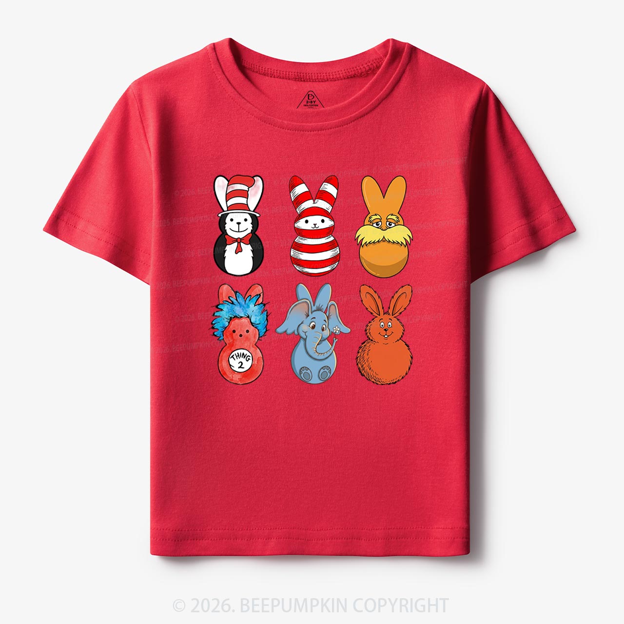 Storybook Bunny Tumbler Toddler&Kids Shirts