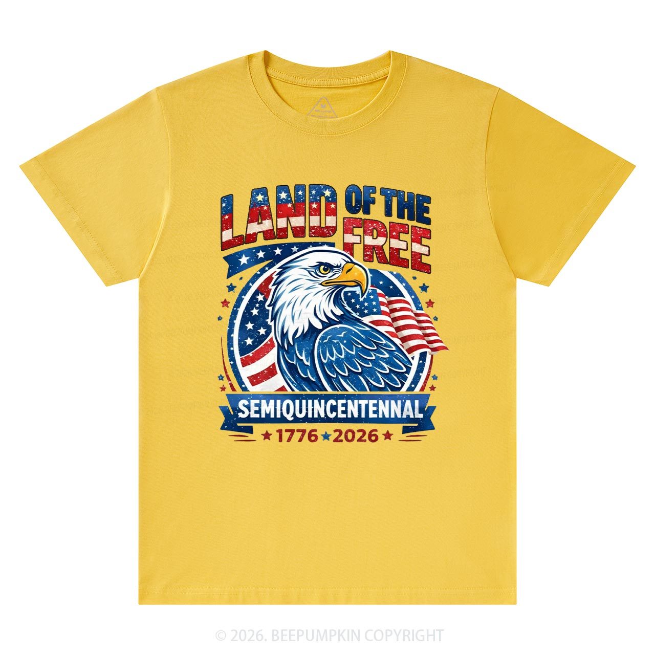 Patriotic Land Of The Free America 250 T-Shirts